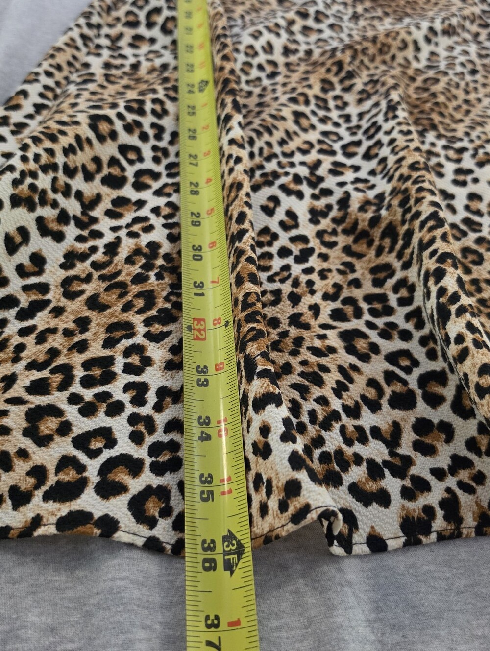 Barneys New York Leopard Print Midi Dress - Brown & Cream - Picture 8 of 10